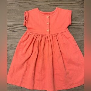 Cat & Jack Coral Casual Dress